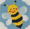 Méhecske Gobelin Hímzőkészlet Gyerekeknek és Kezdőknek - Anchor 1st Kit 10x10 cm
