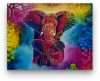 Elefántok színesben - előszínezett számfestő készlet (30x40cm)