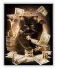 Pénzes cica - számfestő készlet