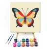 Színes pillangó - gyerek számfestő készlet