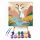 Vízi hegyi kecske - gyerek számfestő készlet