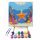 Tengeri csillag - gyerek számfestő készlet