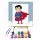 Kis superman - gyerek számfestő készlet