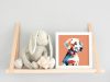 Geometria kutyaportré - gyerek számfestő készlet