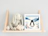 Pingvin a havasban - gyerek számfestő készlet