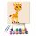 Kis Zsiráf - gyerek számfestő készlet